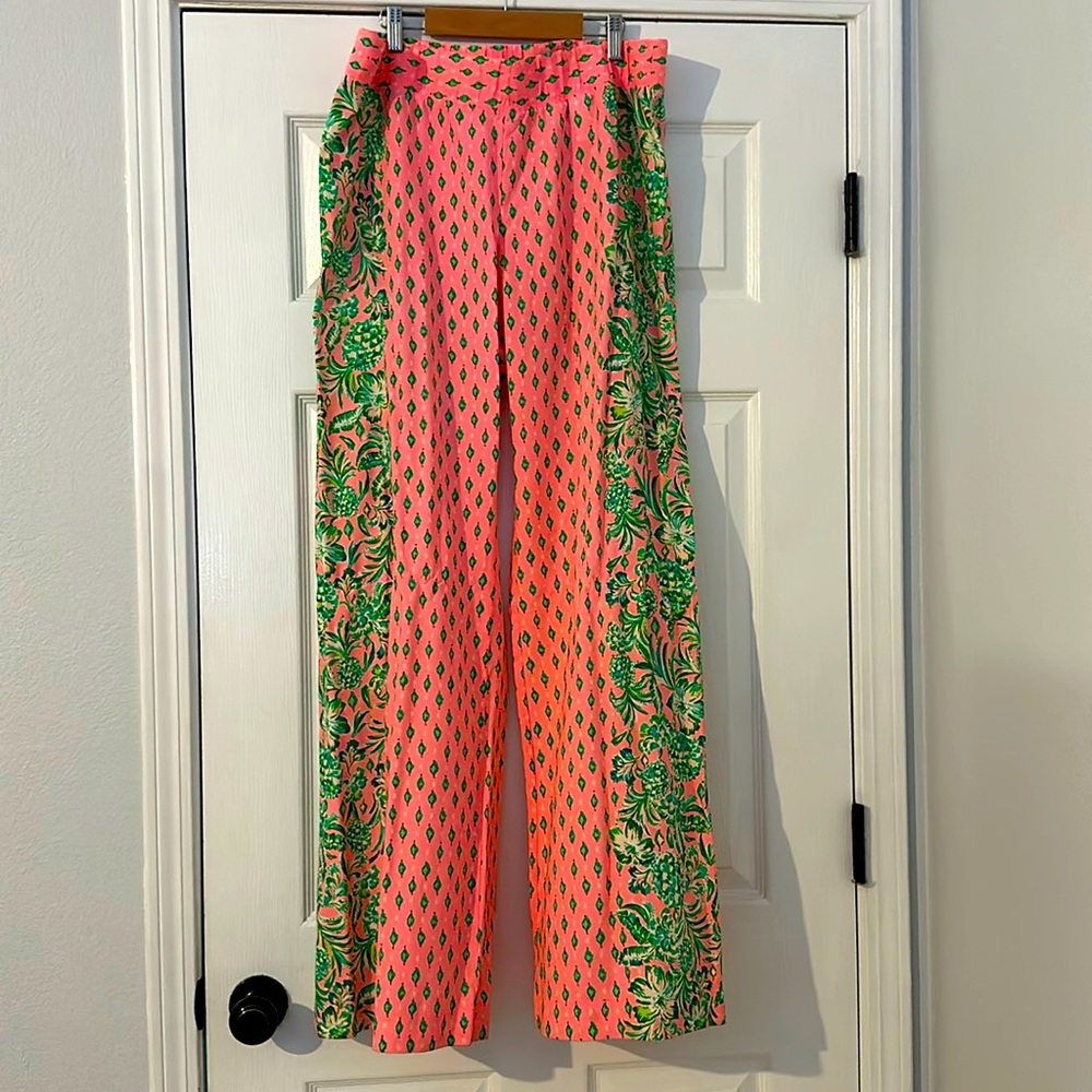 Lilly Pulitzer Bal Harbour Palazzo Pants Size Large